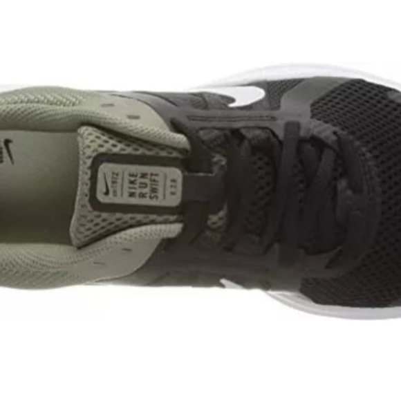 Nike Swift Run 2 Light Army Black Platinum Running Shoes 11.5 US - Picture 2 of 12